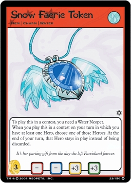 Snow Faerie Token - Foil